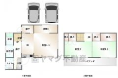 土地面積101.38m2、建物面積72.78m2