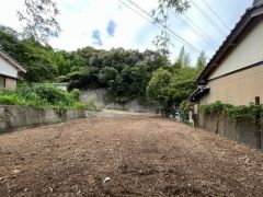 高台で津波の心配ない土地です。