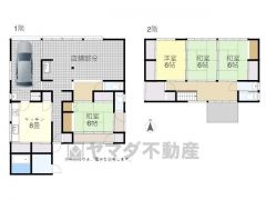 土地面積274.38㎡、建物面積163.41㎡