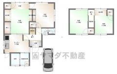 4K、土地面積163.38㎡、建物面積78.58㎡