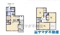 土地面積215.55㎡、建物面積104.33㎡