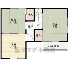 2階間取り図