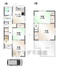 4K,土地面積82.82㎡、建物面積79.22㎡