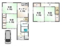 580万円、4K、土地面積78.18m2、建物面積77m2