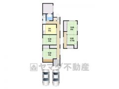 土地面積162.26㎡、建物面積88.84㎡