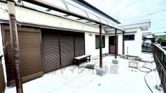 ベランダも広く、日当たり良好です。