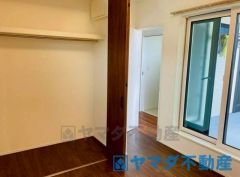 収納スペース充実。お部屋を広く使えます。