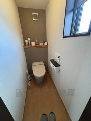 トイレが2箇所あると、朝の忙しい時間でも混雑しないですね。
