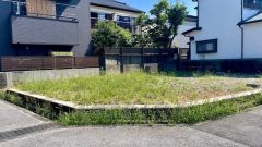 日当たりがよく明るい区画。