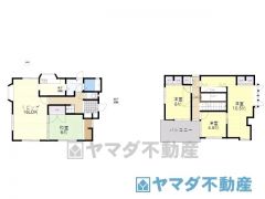 4LDK、土地面積229.58m?、建物面積124.74㎡
