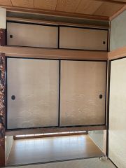 収納スペース充実。お部屋を広く使えます。