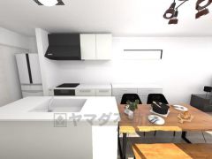 キッチン、ダイニングイメージ図