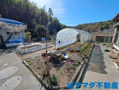 家庭菜園も楽しめます。