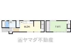 1LDK、土地面積58.31㎡、建物面積40.02㎡、