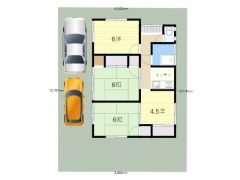 4K、土地面積212.92㎡、建物面積58.32㎡