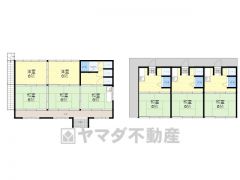 4DK、土地面積333.83㎡、建物面積223.68㎡、