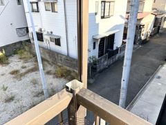 2階からの眺め