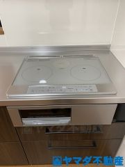 IHコンロ、お手入れも楽になりますね。