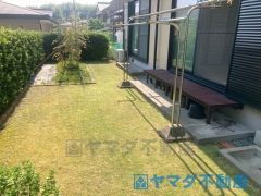 広いお庭、お子様の遊ぶスペースや、家庭菜園がガーデニングが楽しめます。