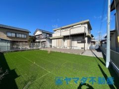 南側には広いお庭あり、