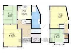 土地面積105.6㎡、建物面積76㎡