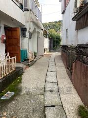 前面道路。駐車場ありません