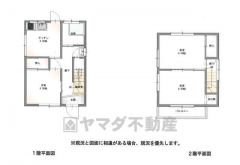 400万円、3K、土地面積63.48m2、建物面積56.69m2 