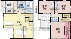 土地面積　151.95㎡、建物面積94.18㎡